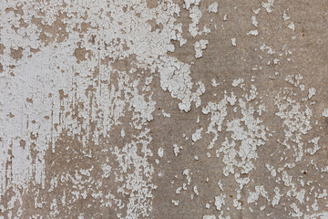 Surface with cracked background paint. The texture of cracked paint