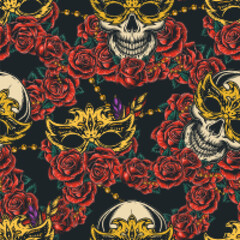 Carnival colorful pattern seamless vintage