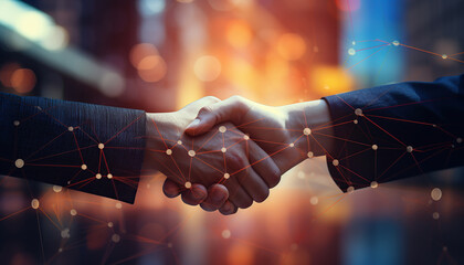 hand of Businessmen shaking hands