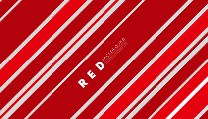 Red diagonal stripes background. Vector illustration. Celebration concept.