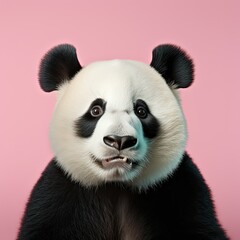 Obraz premium portrait of a panda bear