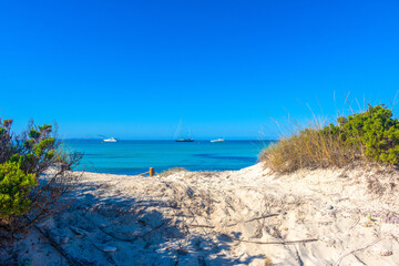 Es Trenc Strand auf Mallorca, Balearen, Spanien