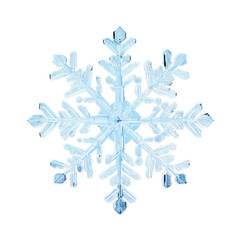 snowflake on transparent background