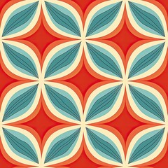 Abstract minimal background with simple retro, vintage, colorful, trendy, and fun patterns, perfect for printing tile and pattern.