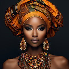 アフリカン女性｜African woman Generative AI