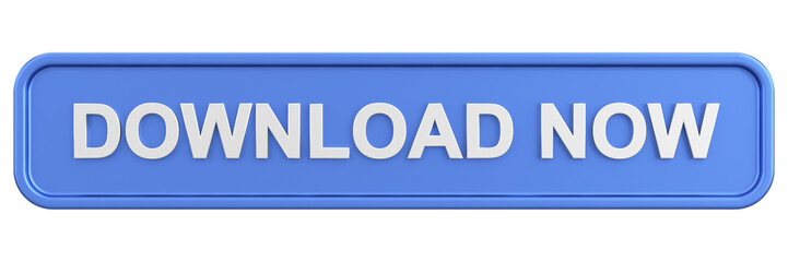 Download now button. 3D illustration.