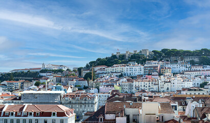 Fototapeta na wymiar View over Lisbon, Portugal