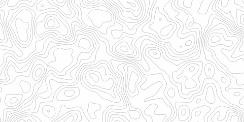 Pattern with wave line Topographic map. Geographic mountain relief. Abstract lines background. Contour maps. Vector illustration, Topo contour map on white background, Topographic contour.