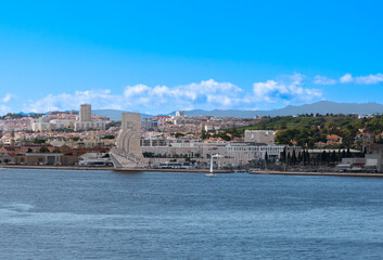 Obraz premium Padrão dos Descobrimentos in Lisbon, Portugal, Monument to the Discoveries, Infante dom Henrique