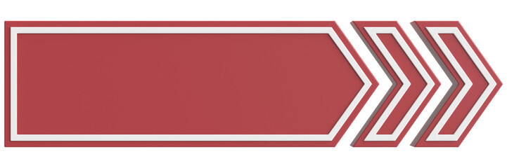 Next button. Continue button. 3D illustration.