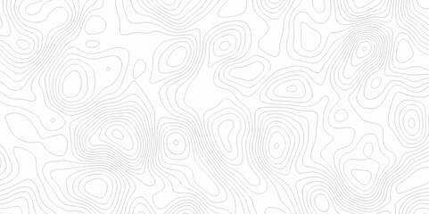 Pattern with wave line Topographic map. Geographic mountain relief. Abstract lines background. Contour maps. Vector illustration, Topo contour map on white background, Topographic contour.