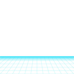 Retro Futuristic Grid