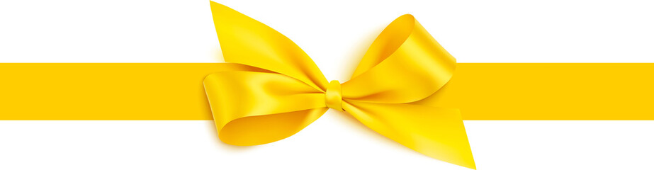 Ribbon in transparent background