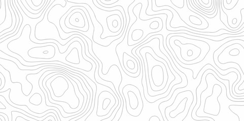 Pattern with wave line Topographic map. Geographic mountain relief. Abstract lines background. Contour maps. Vector illustration, Topo contour map on white background, Topographic contour.