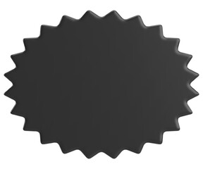 Price tag. Price label. 3D illustration.