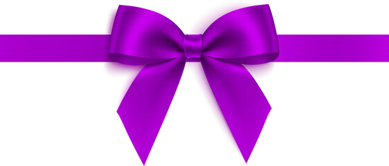 Ribbon in transparent background