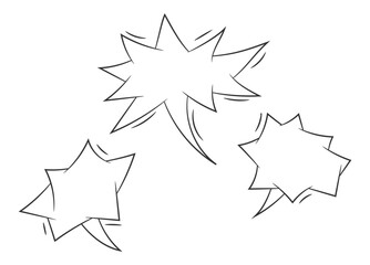 Set talk bubbles speech vector. Blank empty bubble icon design elements. Chat on line symbol template. Collection dialogue balloon stickers silhouette. 