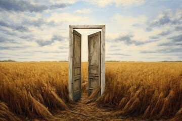Door in the field