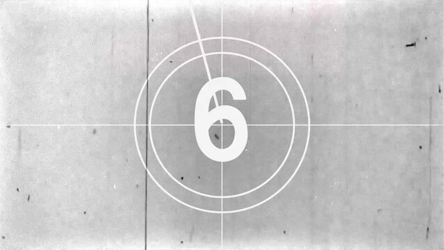 countdown numbers counter footage overlay