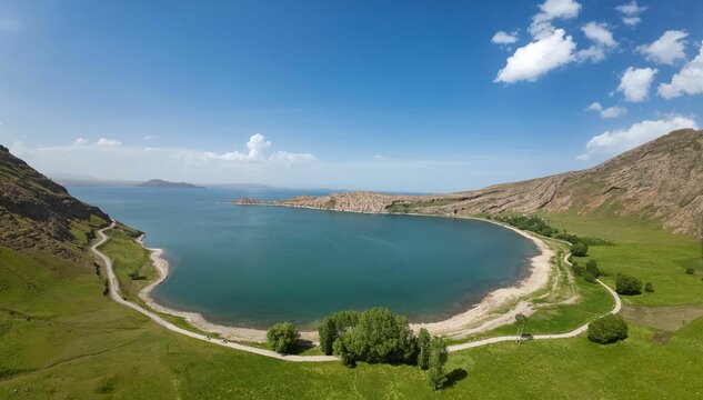 View of Por Koyu Bapir-i Kal in Tatvan, Bitlis, Turkey