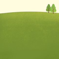 green tree on grass