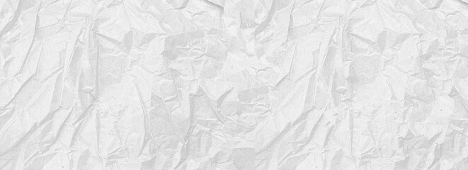 Sheet of crumpled light blue paper