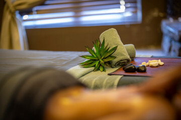 African Style Day Spa  decor