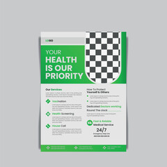 EPS modern digital marketing agency flyer template,Modern business flyer template