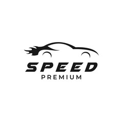 Car Speed Logo Design Concept Vector Illustration Symbol Icon
