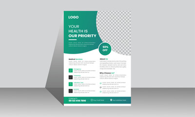 Professional Modern Creative Flyer Design.Personal Flyer Design With Company logo.