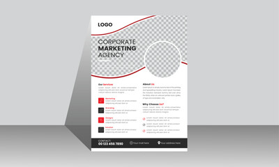 Professional Modern Creative Flyer Design.Personal Flyer Design With Company logo.