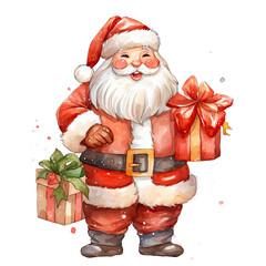 Cheerful Santa Claus