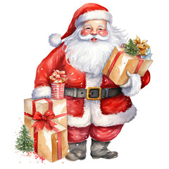 Cheerful Santa Claus