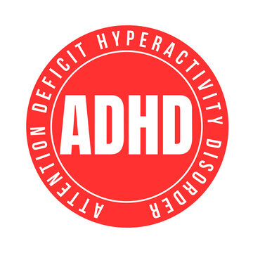 ADHD attention deficit hyperactivity disorder symbol icon