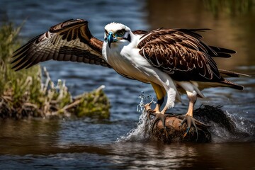 great crested grebe