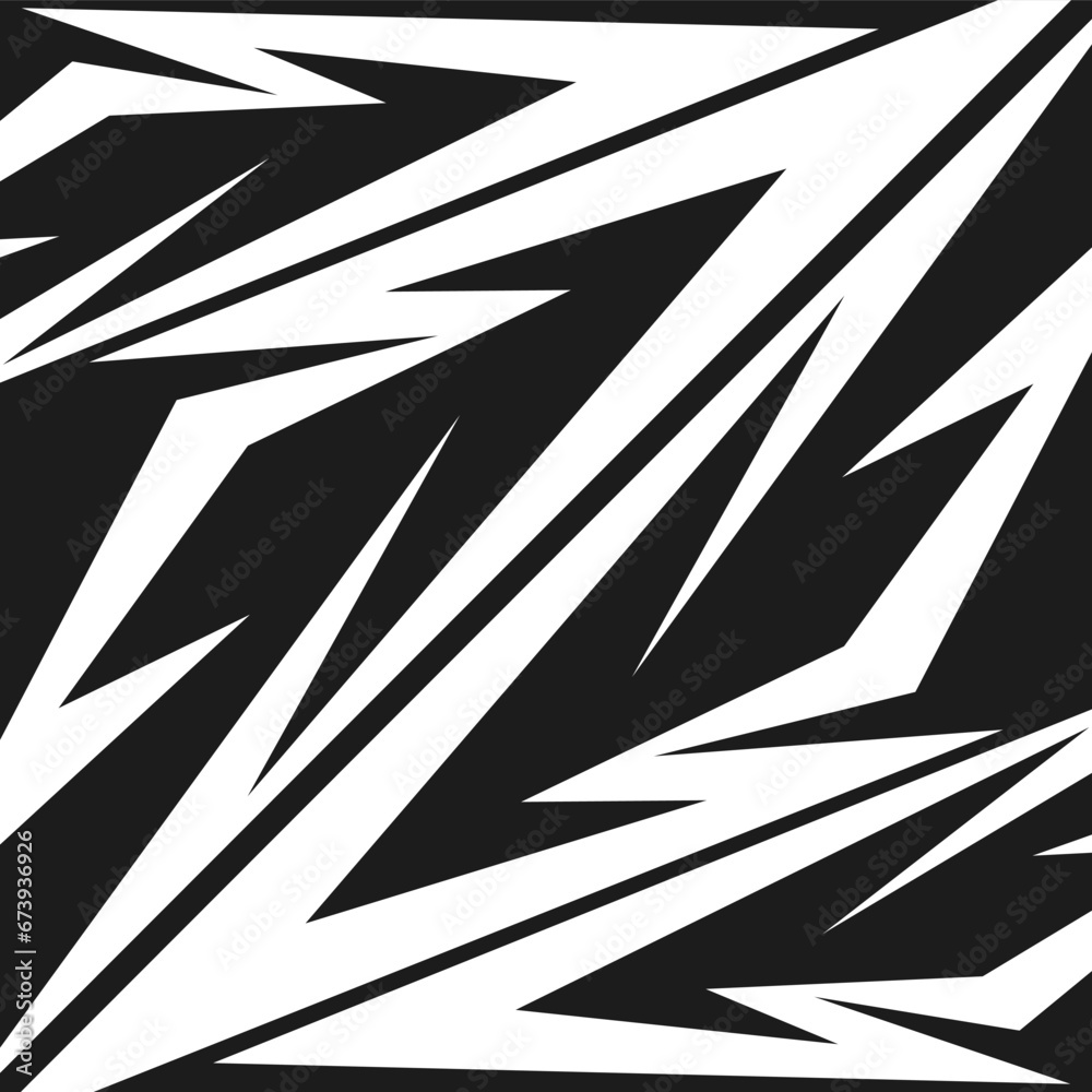 Poster abstract background with seamless sharp and geometric arrow pattern