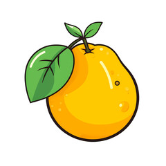 Quince flat clipart