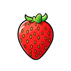 Strawberry flat clipart