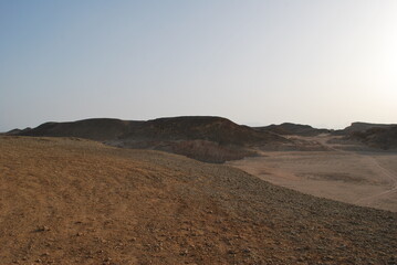 A quiet sunset in Egypt, Hurghada. Sky horisont.