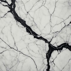 cracked concrete wall  A square image of a white marble texture with thin black veins 