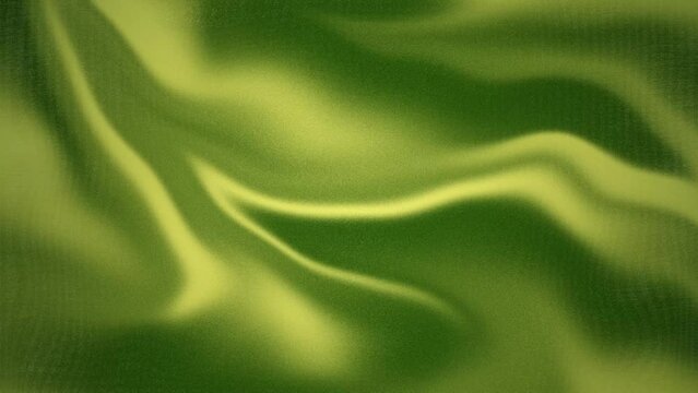 3D abstract animation. Ultra smooth Colorful and Green color. 3D rendering premium free download