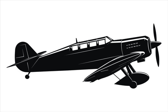Fighting jet vector black silhouette set, black silhouette of fighter jet image vector download,