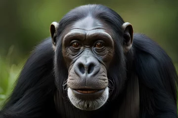 Foto op Canvas monkey in the jungle © Sofia Saif