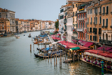 Grand Canal, Venezia, panorama - obrazy, fototapety, plakaty
