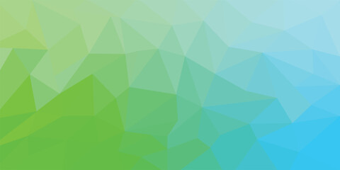 Abstract background consisting of colored triangles