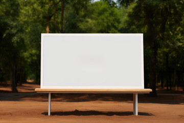 Fototapeta premium Mock up Corporate branding billboard. isolate background. Generative AI