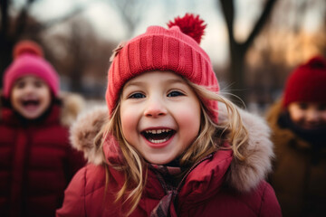 girl in winter