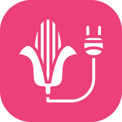 Obraz premium Corn Energy Icon