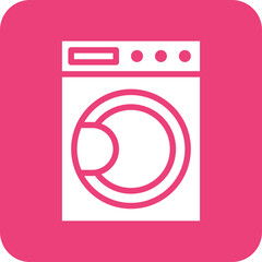 Smart Washing Machine Icon