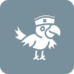Pirate Parrot Icon